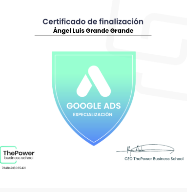Especialización en Google Ads